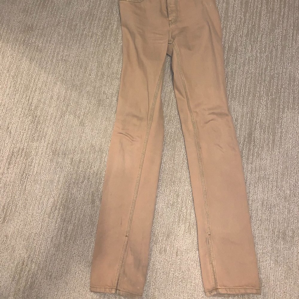 Ganni Washed Khaki Jeans